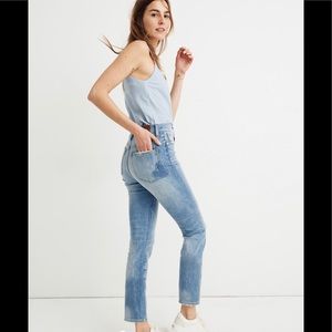 madewell perfect vintage jean heart patch edition